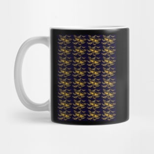 Death's Head Moths On Night Sky. Mug